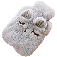 Los mejores  - Oyfel Bolsa de Agua Caliente Cama para Navidad Otoño Invierno Regalo Funda Peluche Animal Conejo Pies Felpa 26cmx17cm